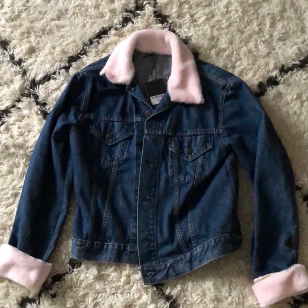 One of a Kind Vintage REFORMATION Fur-Lined Jacket